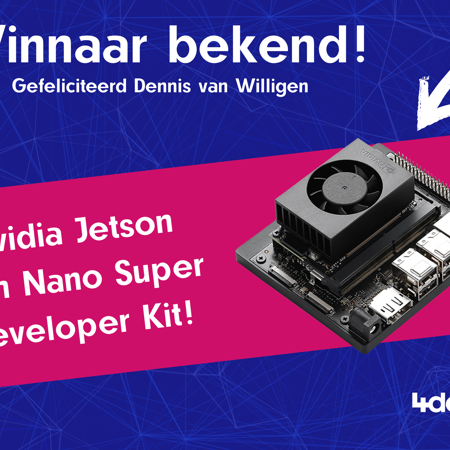 Winnaar giveaway Future Tech