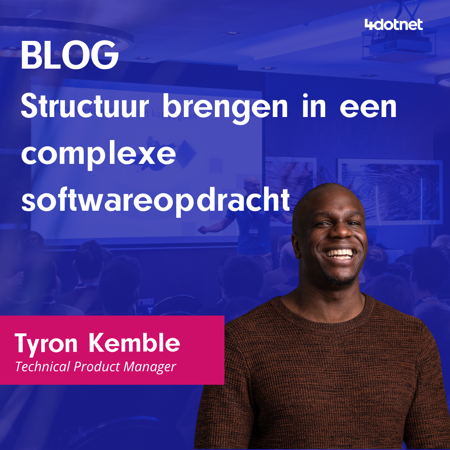 Van vooronderzoek naar werkend product: structuur brengen in een complexe softwareopdracht