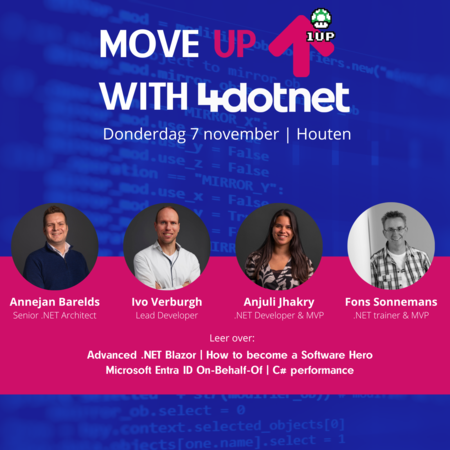 Move Up with 4Dotnet 7 november 2024